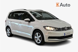 valkoinen Volkswagen Touran 2018 kuva 1.