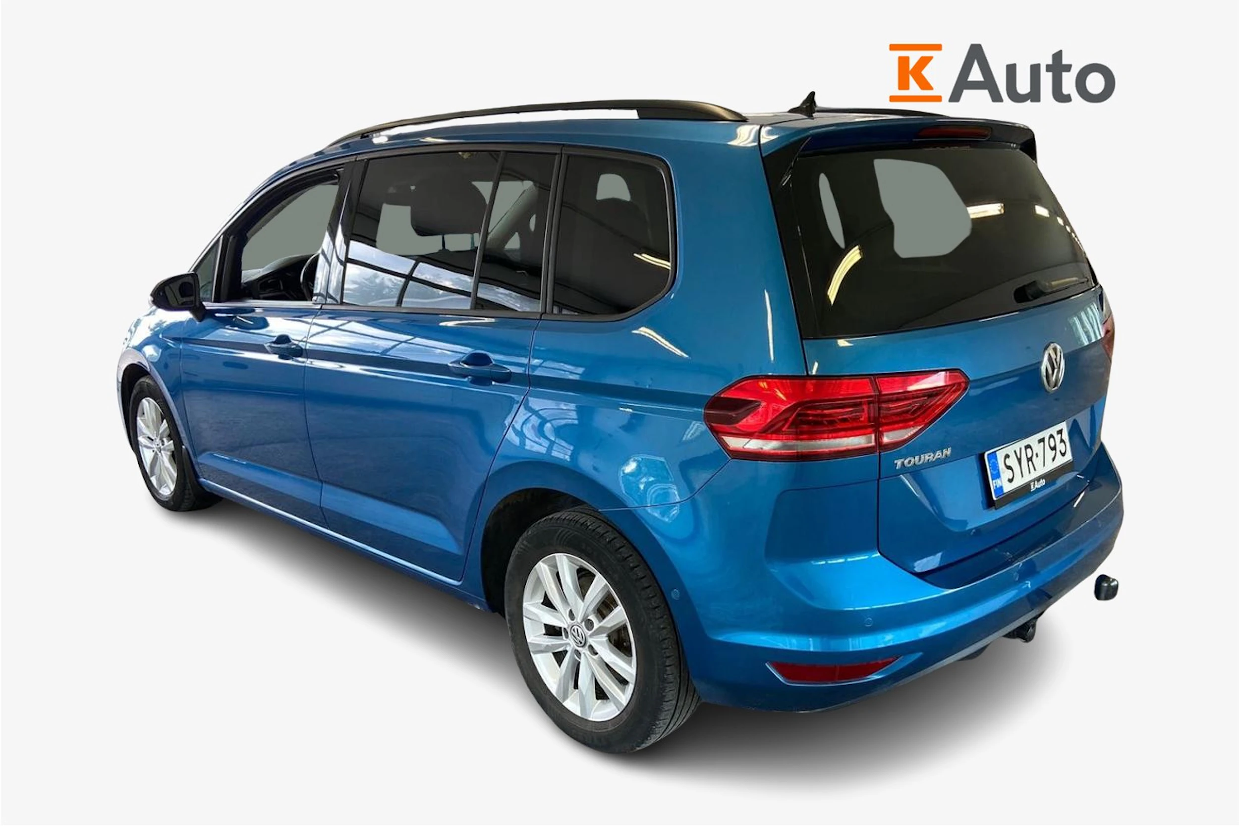 sininen Volkswagen Touran 2018 kuva 2.