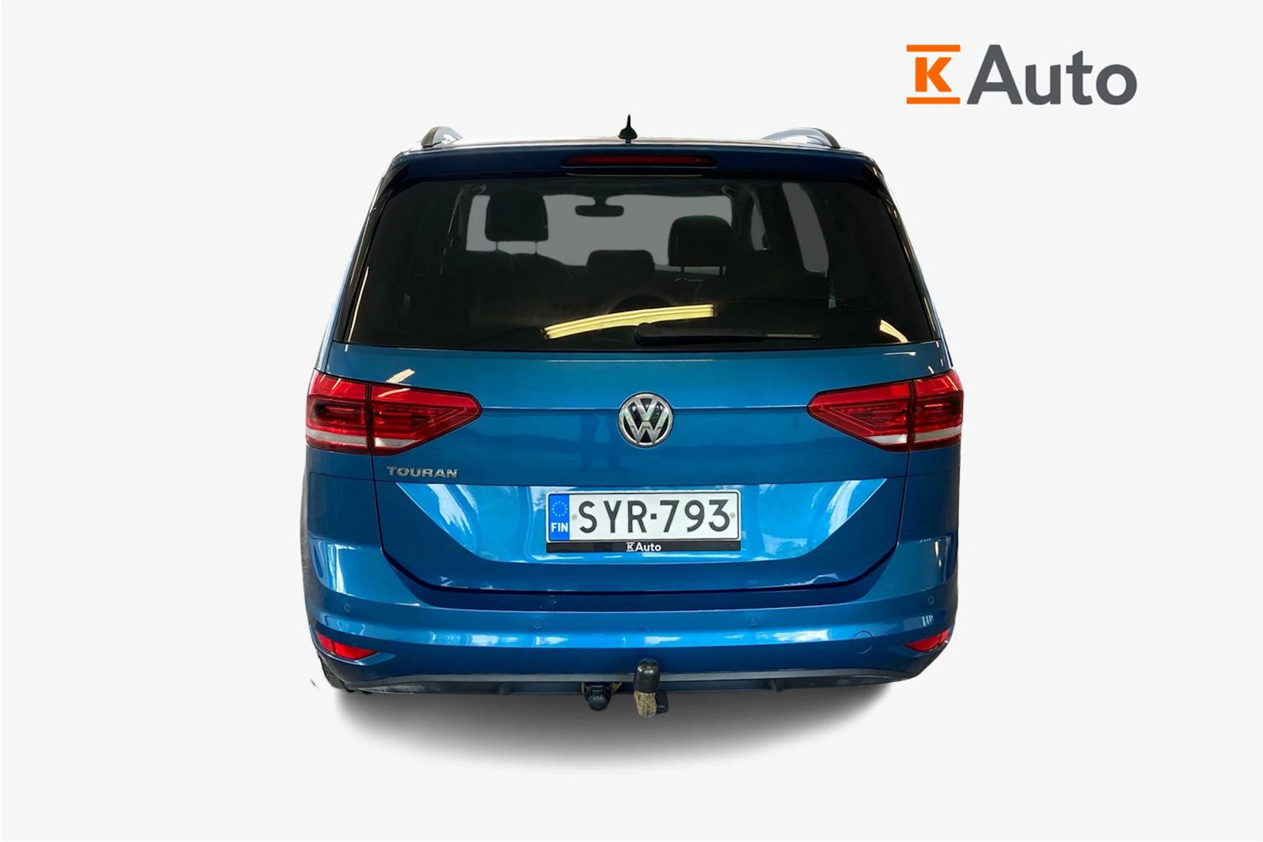 sininen Volkswagen Touran 2018 kuva 3.