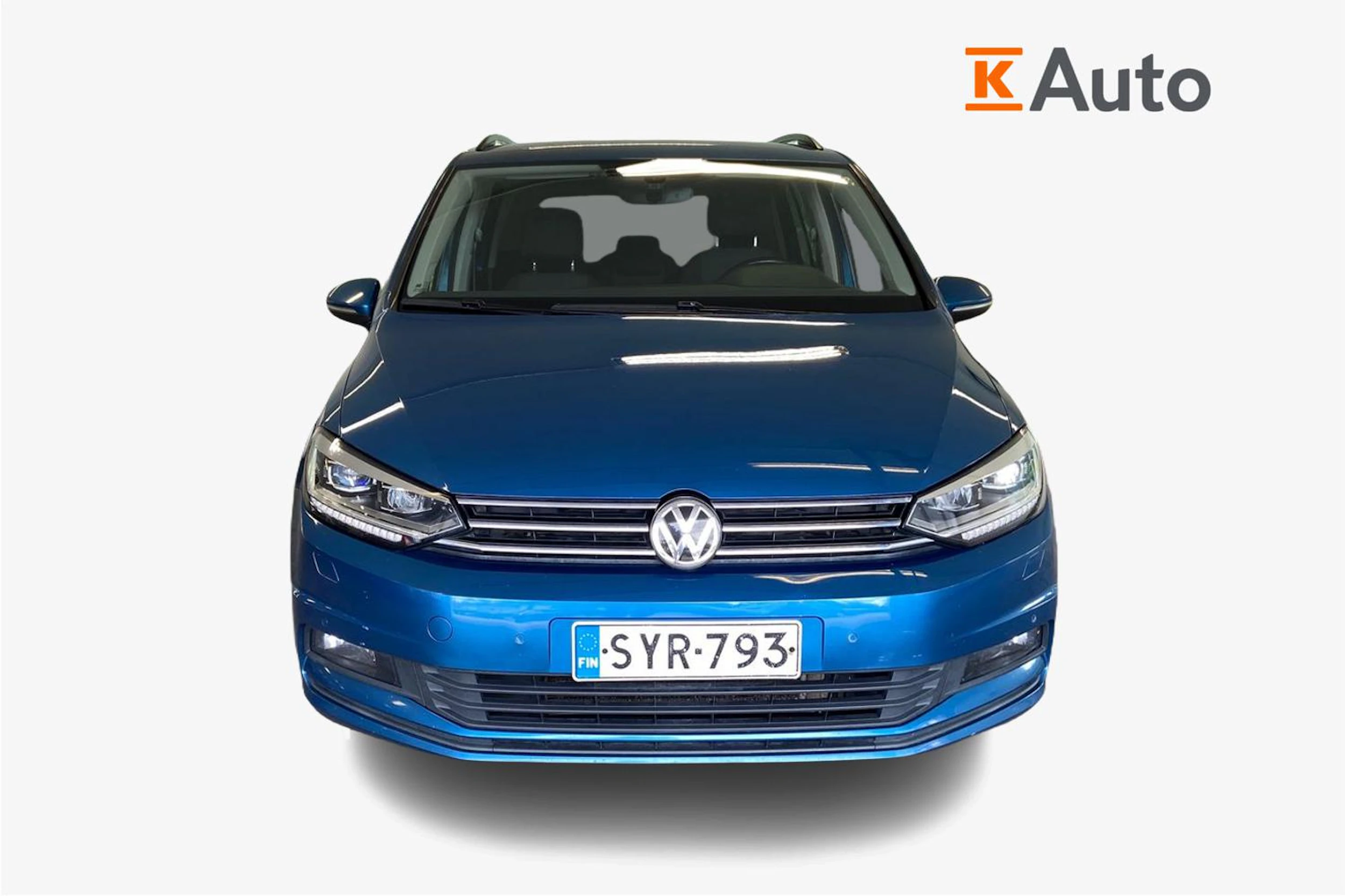 sininen Volkswagen Touran 2018 kuva 4.