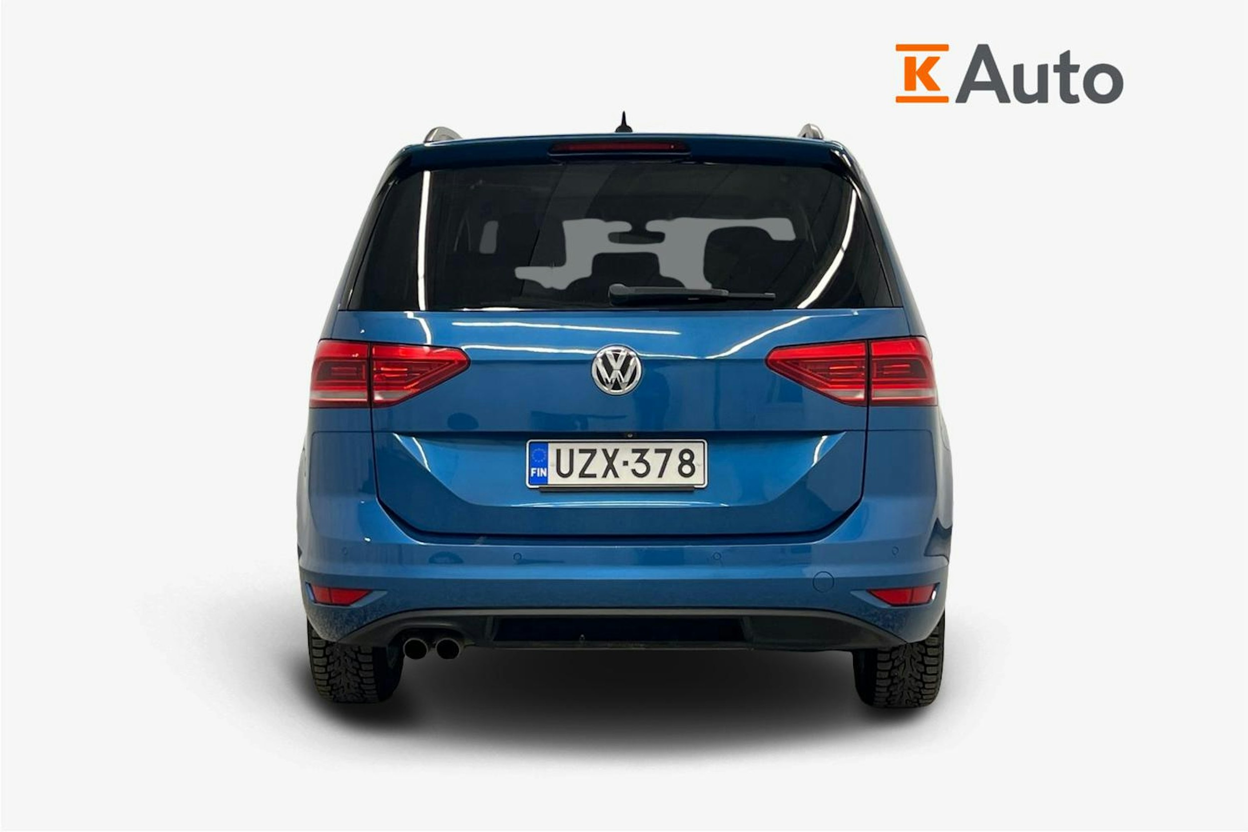 Sininen Volkswagen TOURAN 2018 kuva 3.