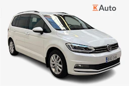 valkoinen Volkswagen Touran 2019 kuva 1.