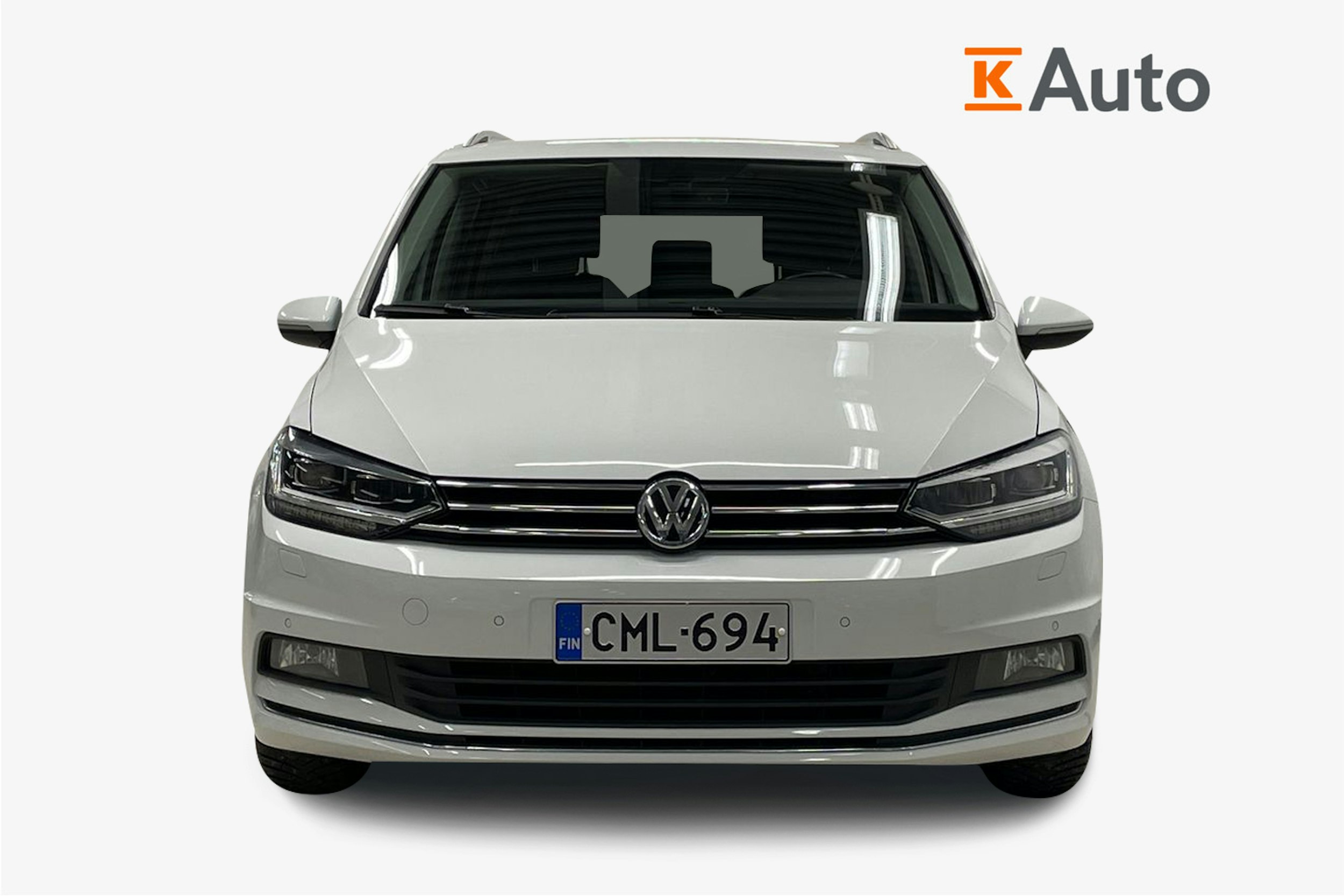 Valkoinen Volkswagen TOURAN 2019 kuva 5.