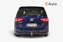 sininen Volkswagen Touran 2019 kuva 3.