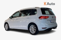 Valkoinen Volkswagen TOURAN 2019 kuva 2.