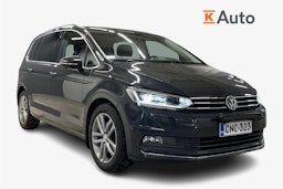 harmaa Volkswagen Touran 2019 kuva 1.