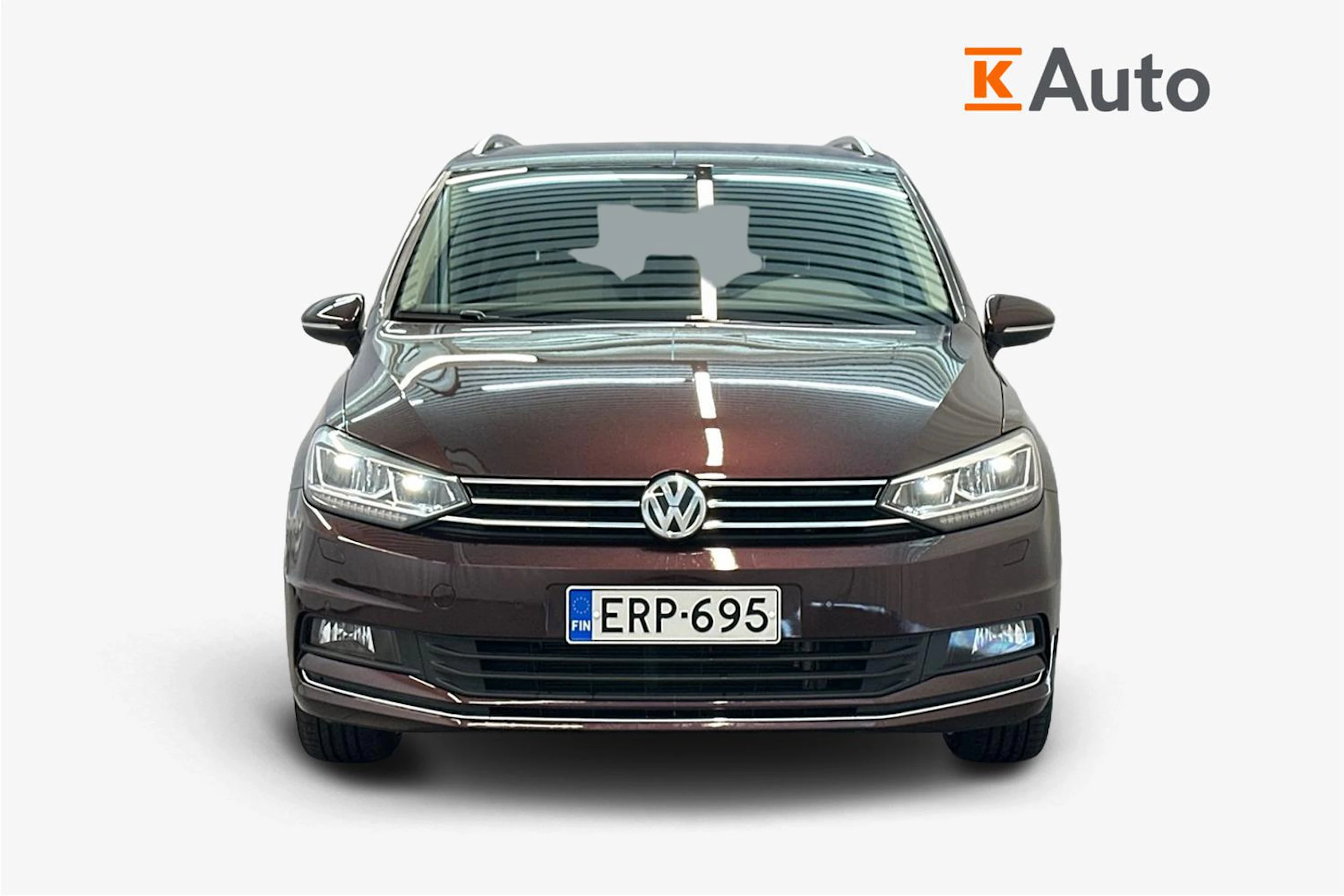 punainen Volkswagen Touran 2019 kuva 4.
