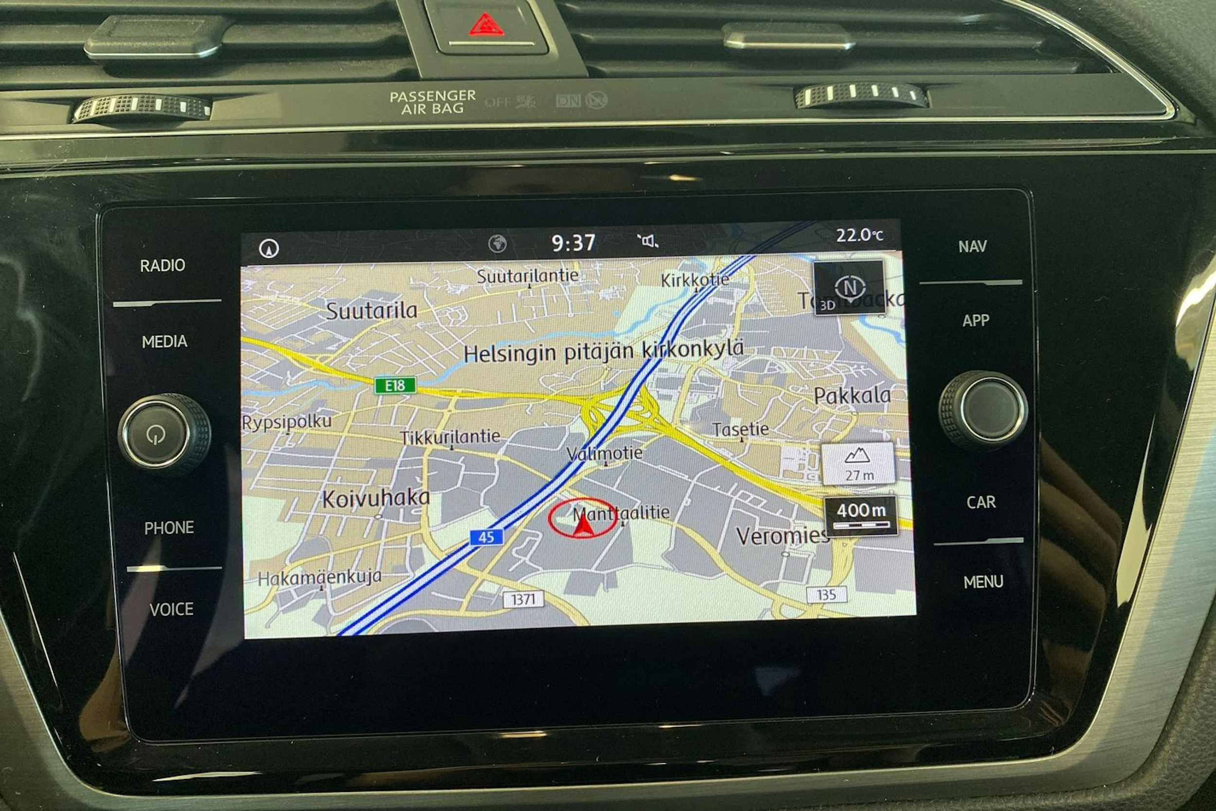 Sininen Volkswagen TOURAN 2019 kuva 20.