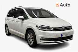 valkoinen Volkswagen Touran 2019 kuva 1.
