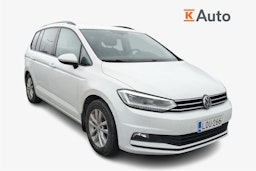 valkoinen Volkswagen Touran 2019 kuva 1.