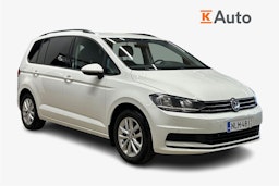 valkoinen Volkswagen Touran 2019 kuva 1.