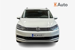 valkoinen Volkswagen Touran 2019 kuva 5.