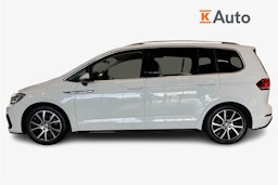 valkoinen Volkswagen Touran 2019 kuva 6.