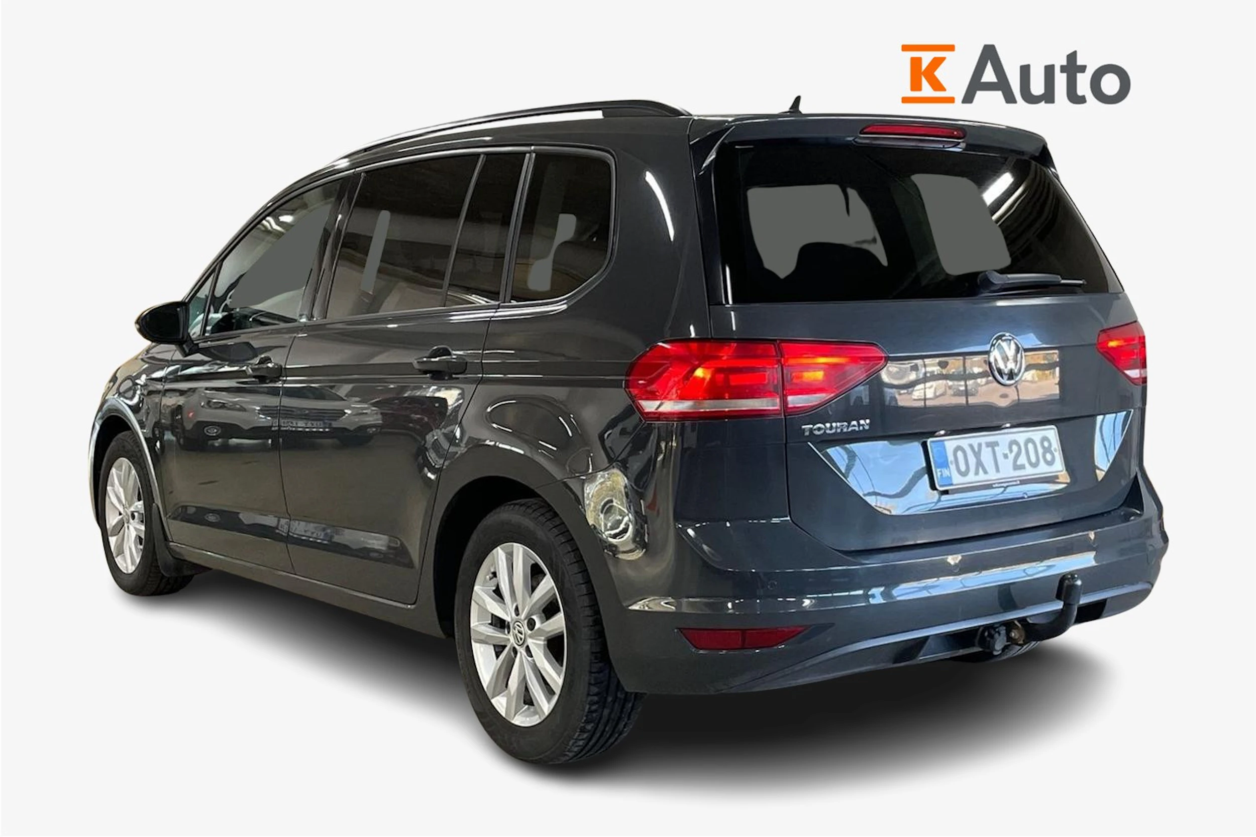 Harmaa Volkswagen TOURAN 2019 kuva 2.