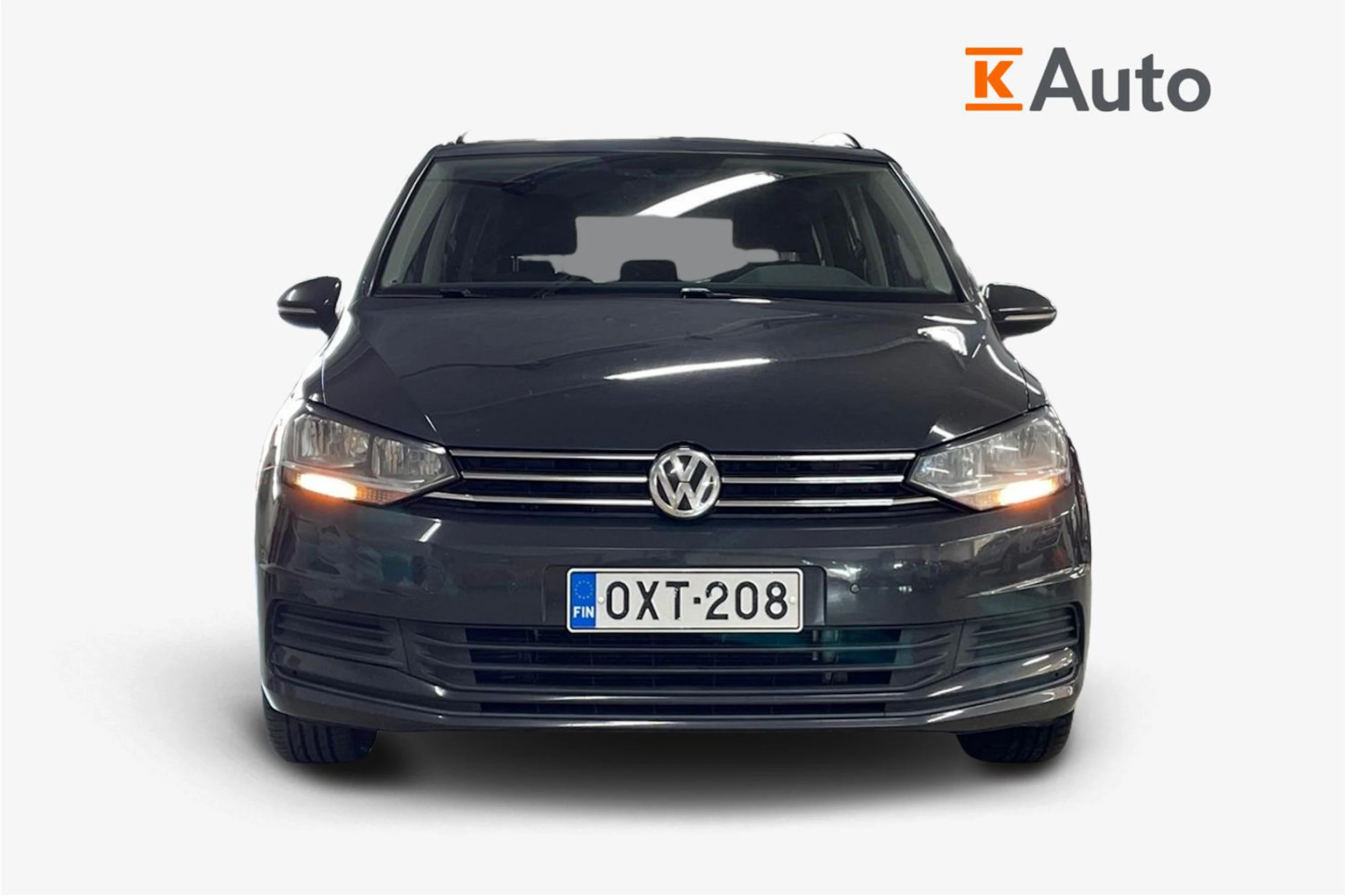 Harmaa Volkswagen TOURAN 2019 kuva 4.