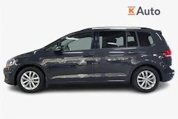 Harmaa Volkswagen TOURAN 2019 kuva 5.