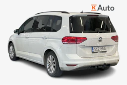 Valkoinen Volkswagen TOURAN 2019 kuva 2.