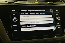 Valkoinen Volkswagen TOURAN 2019 kuva 15.