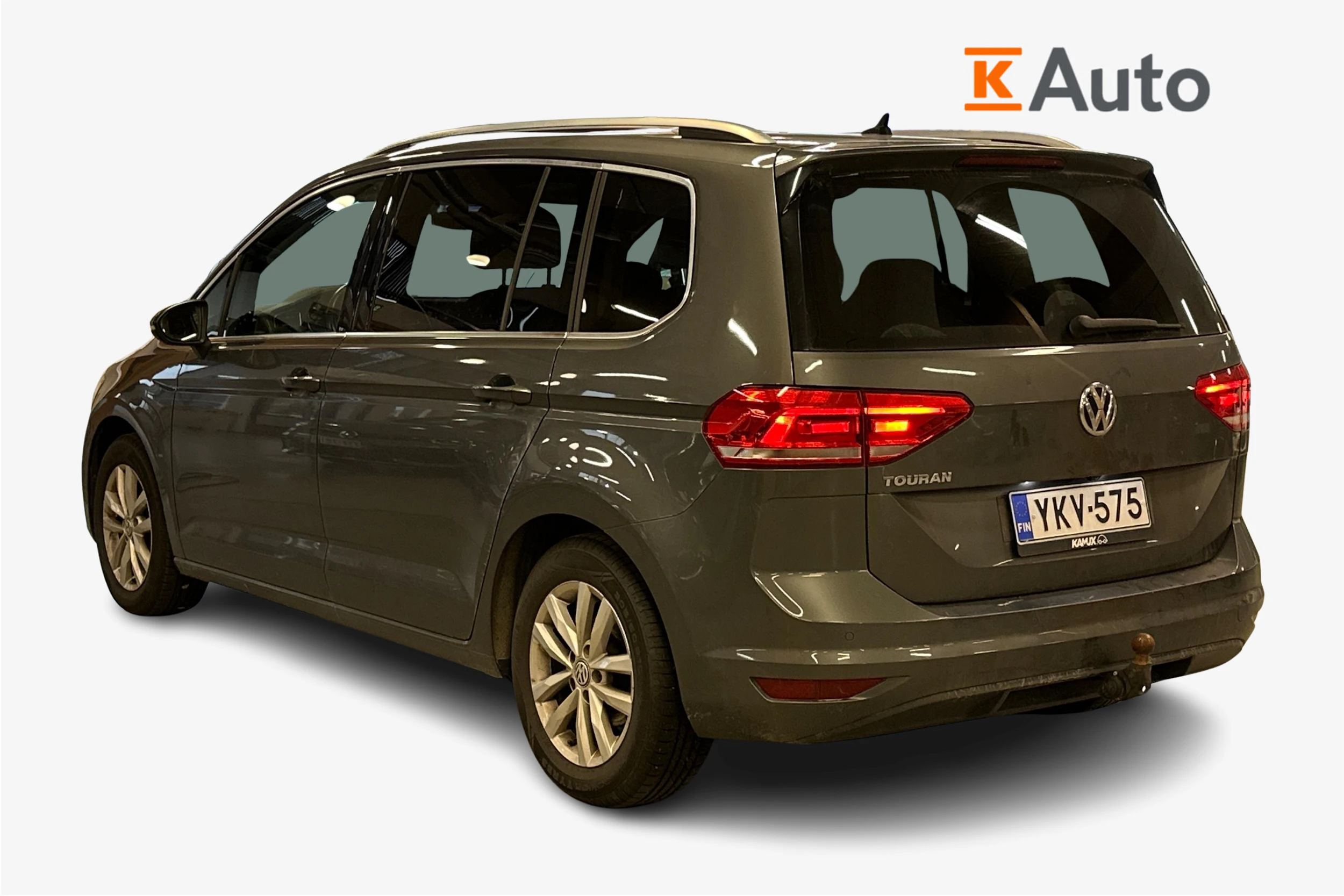 met. harmaa Volkswagen Touran 2019 kuva 2.