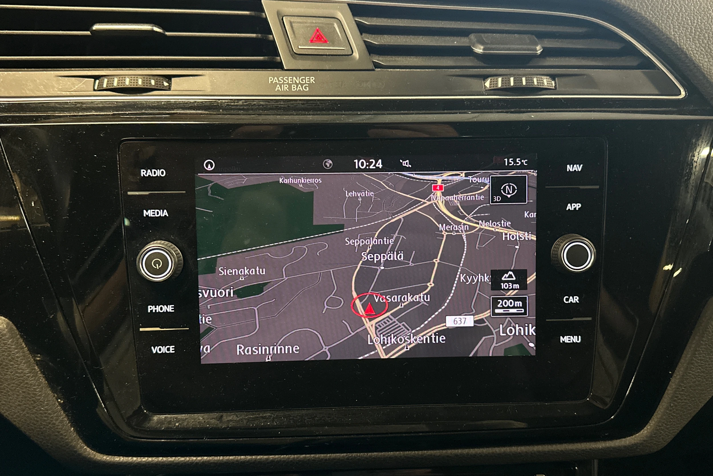 met. harmaa Volkswagen Touran 2019 kuva 4.