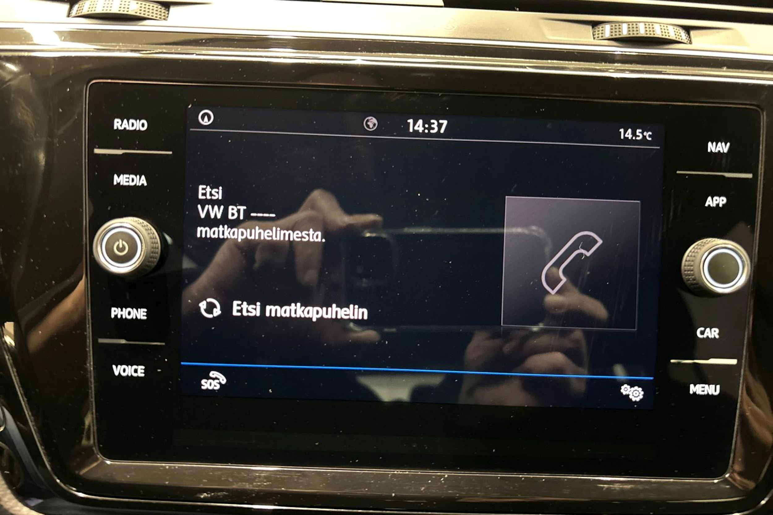 Sininen Volkswagen TOURAN 2020 kuva 24.