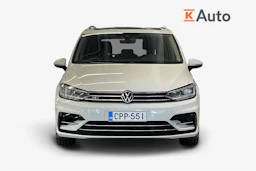 Valkoinen Volkswagen TOURAN 2021 kuva 4.