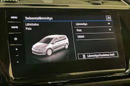 Valkoinen Volkswagen TOURAN 2021 kuva 17.