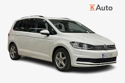 valkoinen Volkswagen Touran 2021 kuva 1.