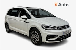 valkoinen Volkswagen Touran 2022 kuva 1.