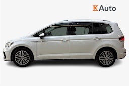 valkoinen Volkswagen Touran 2022 kuva 5.