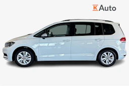 Valkoinen Volkswagen TOURAN 2022 kuva 5.