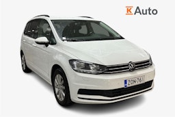 valkoinen Volkswagen Touran 2022 kuva 1.