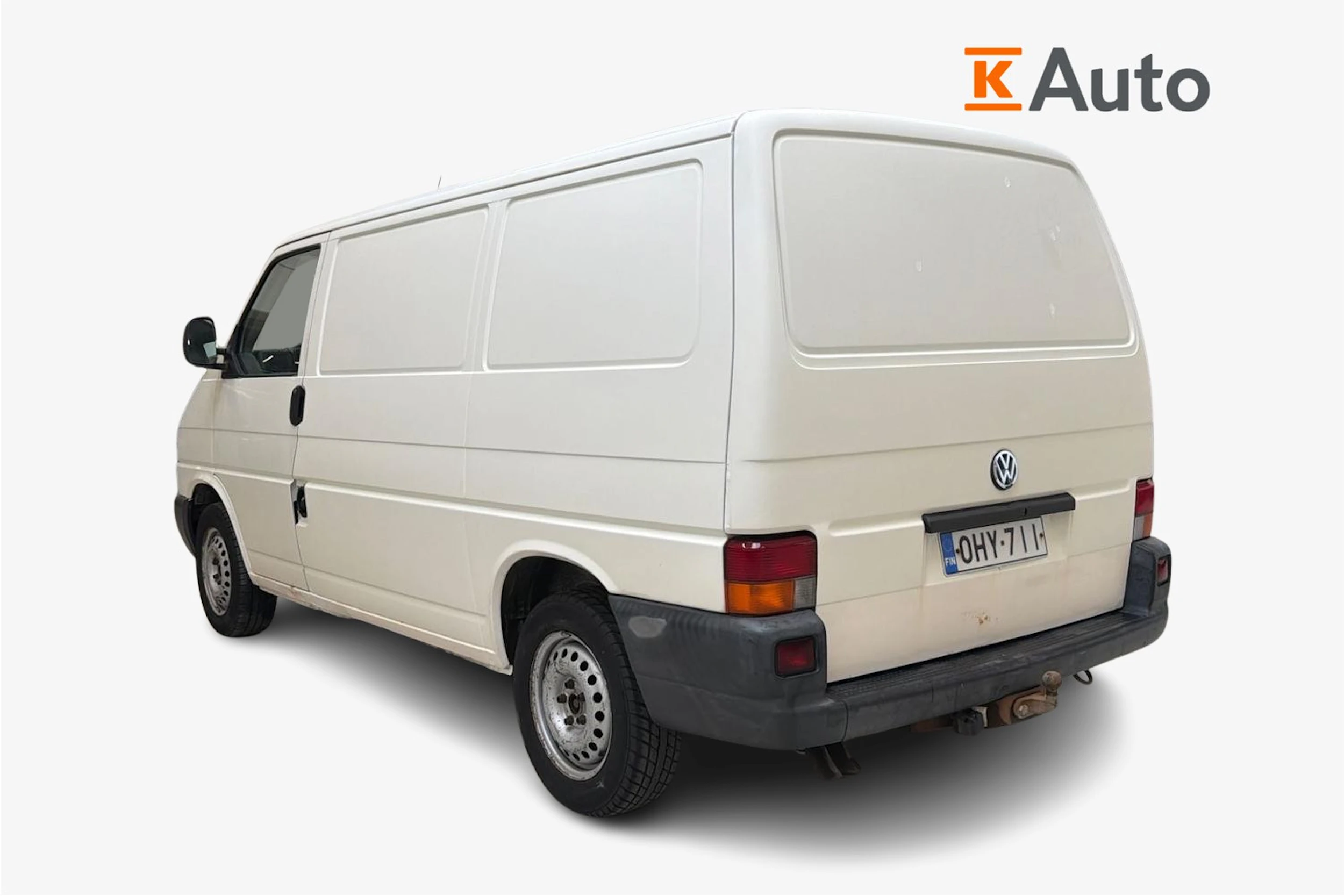 valkoinen Volkswagen Transporter 2001 kuva 2.