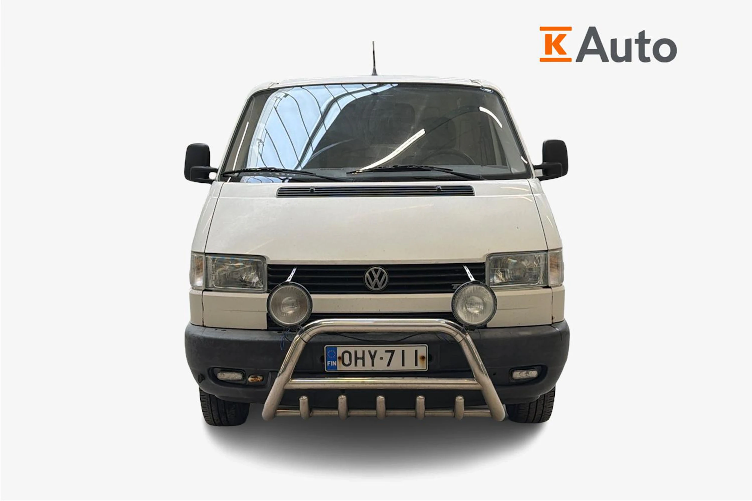 valkoinen Volkswagen Transporter 2001 kuva 4.