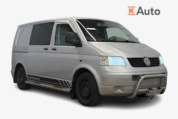 harmaa Volkswagen Transporter 2003 kuva 1.