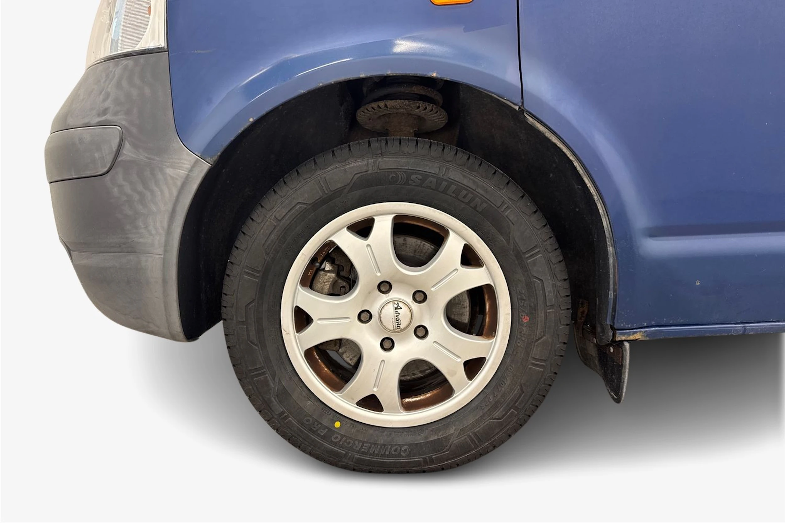 sininen Volkswagen Transporter 2004 kuva 9.