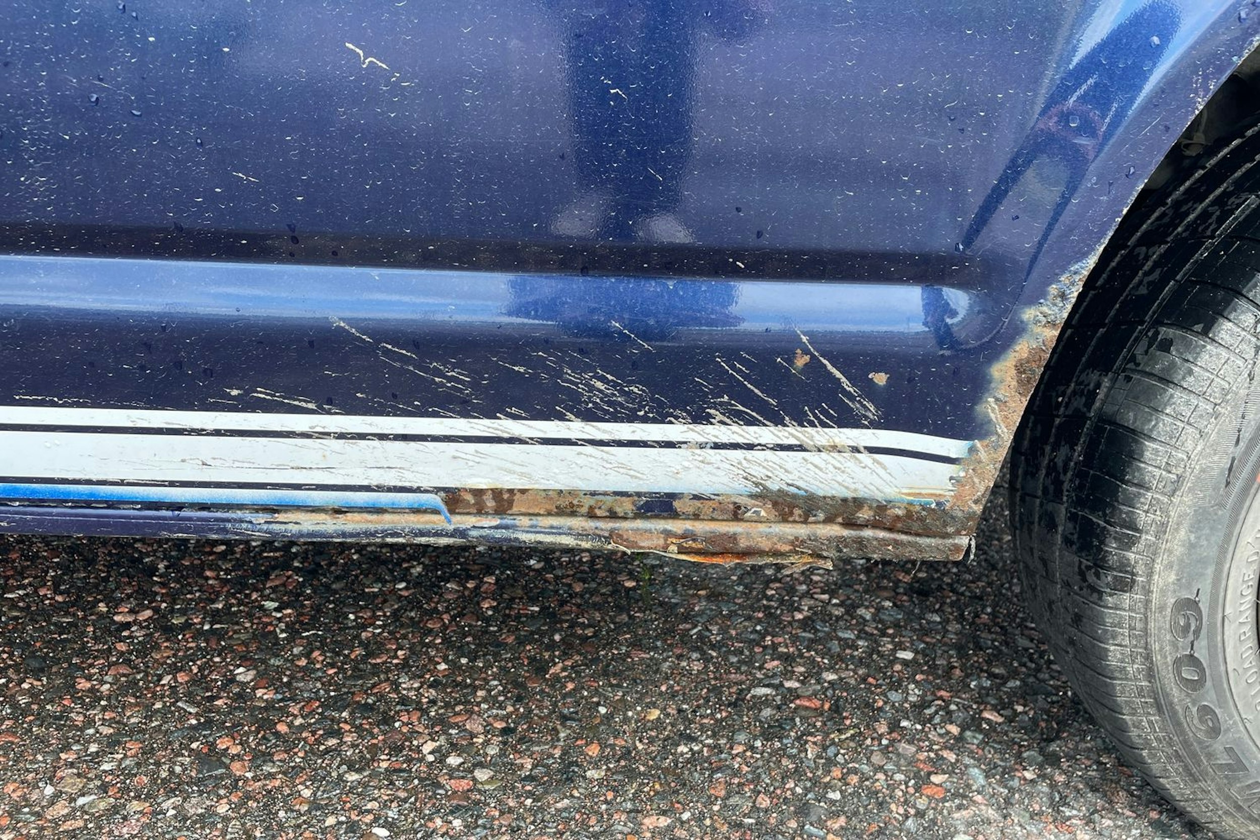 Sininen Volkswagen TRANSPORTER 2004 kuva 18.