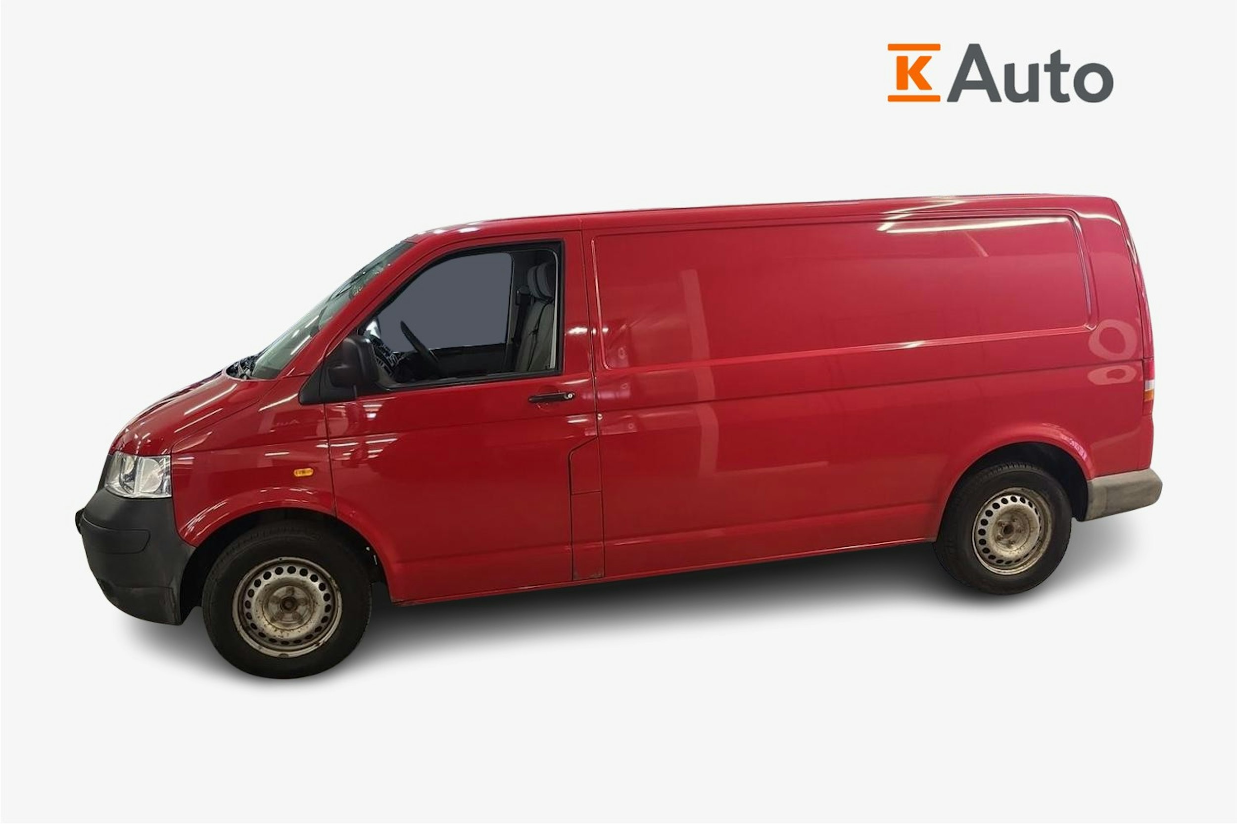 punainen Volkswagen Transporter 2005 kuva 6.