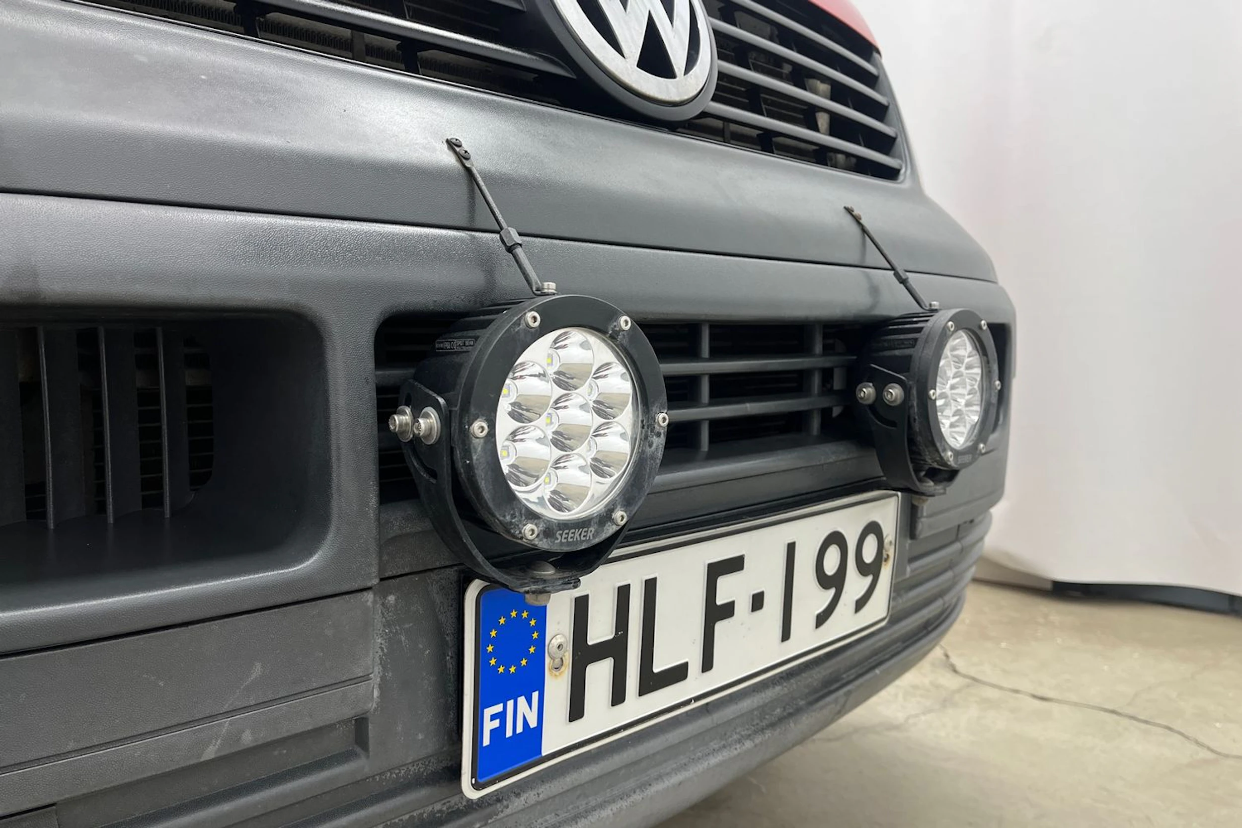 punainen Volkswagen Transporter 2005 kuva 22.
