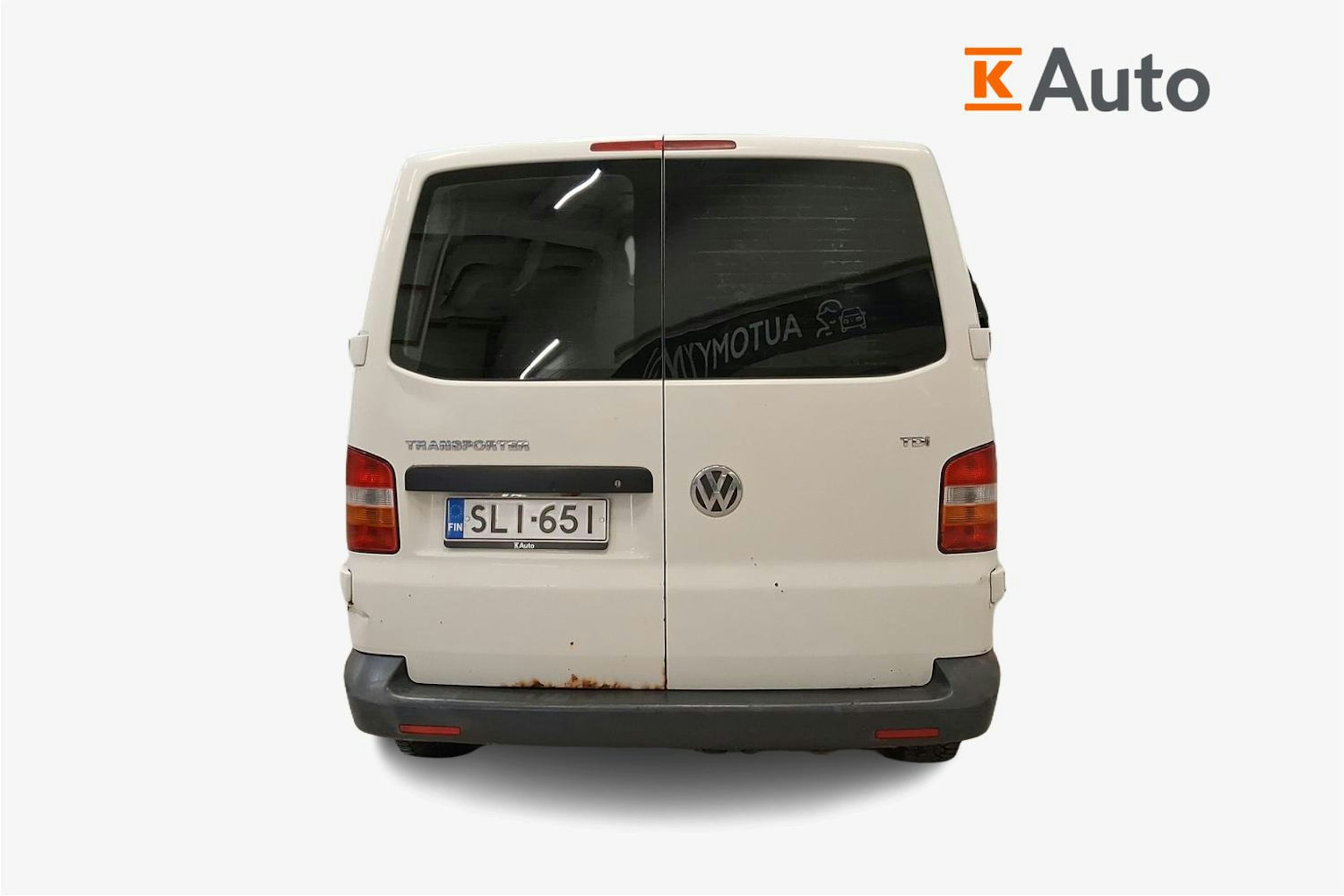 valkoinen Volkswagen Transporter 2006 kuva 4.