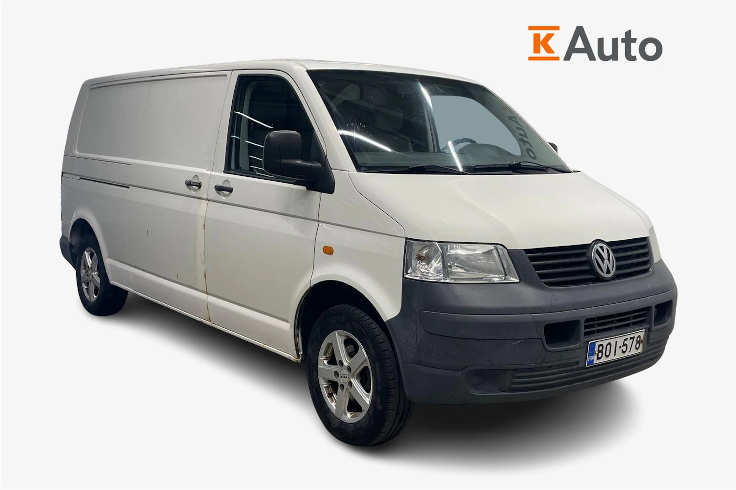 valkoinen Volkswagen Transporter 2006 kuva 1.