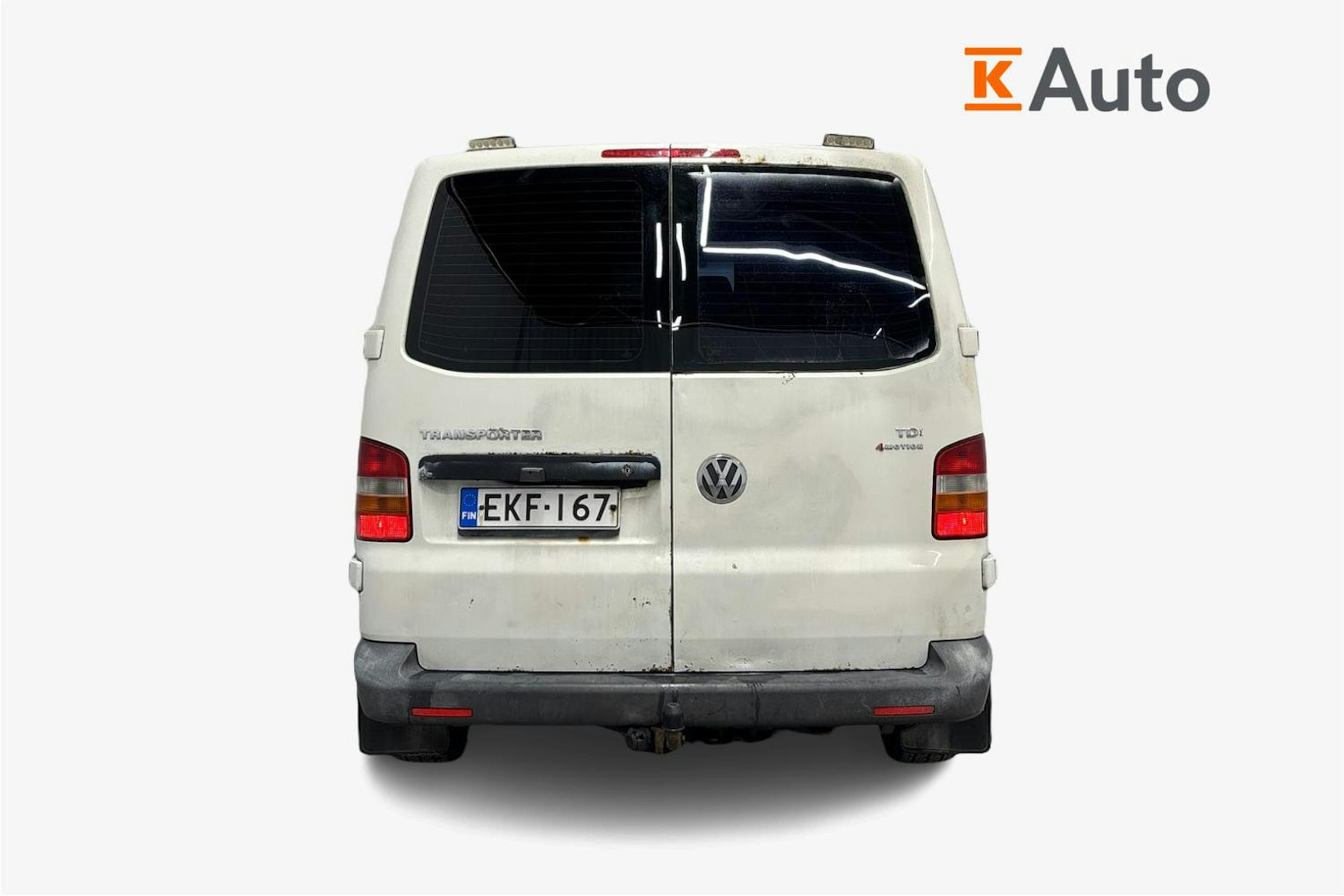 valkoinen Volkswagen Transporter 2006 kuva 4.