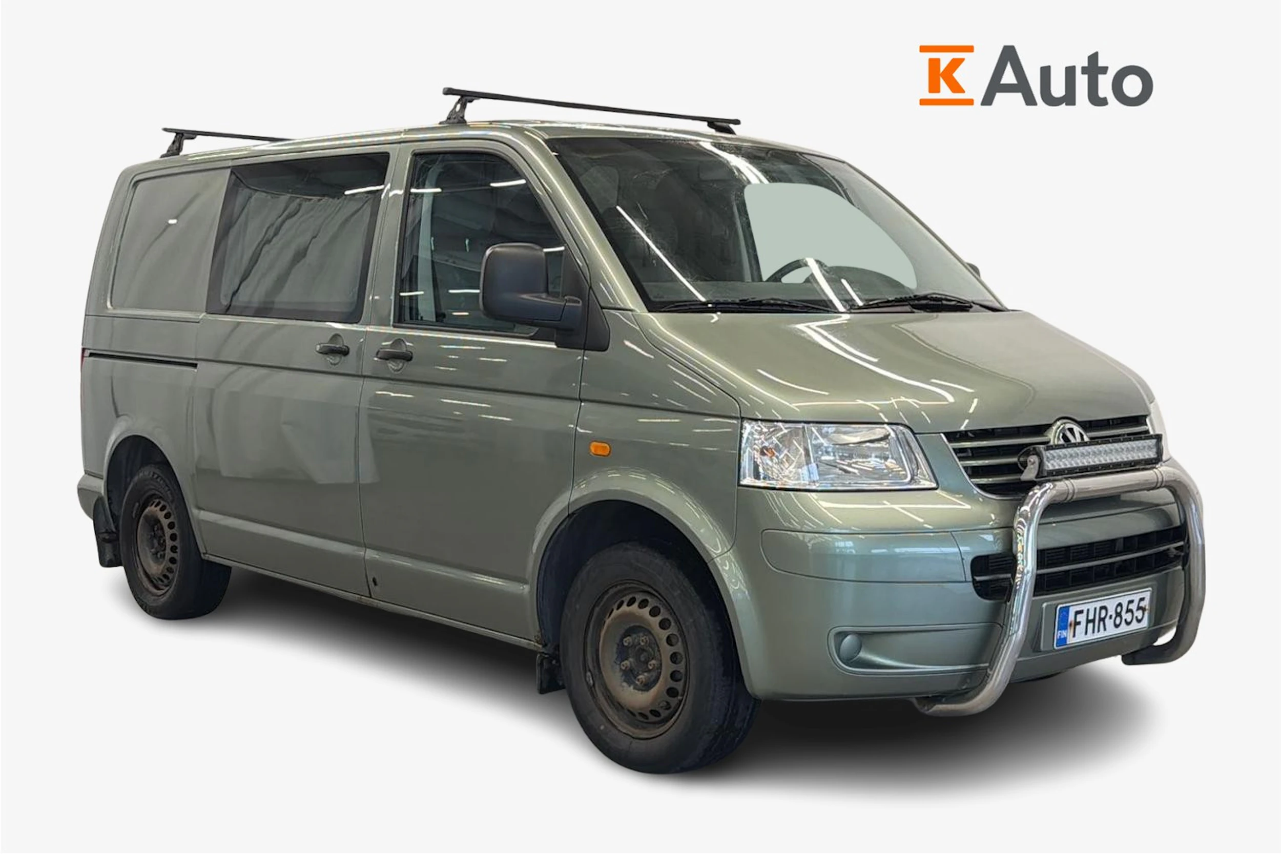 vihreä Volkswagen Transporter 2006 kuva 1.