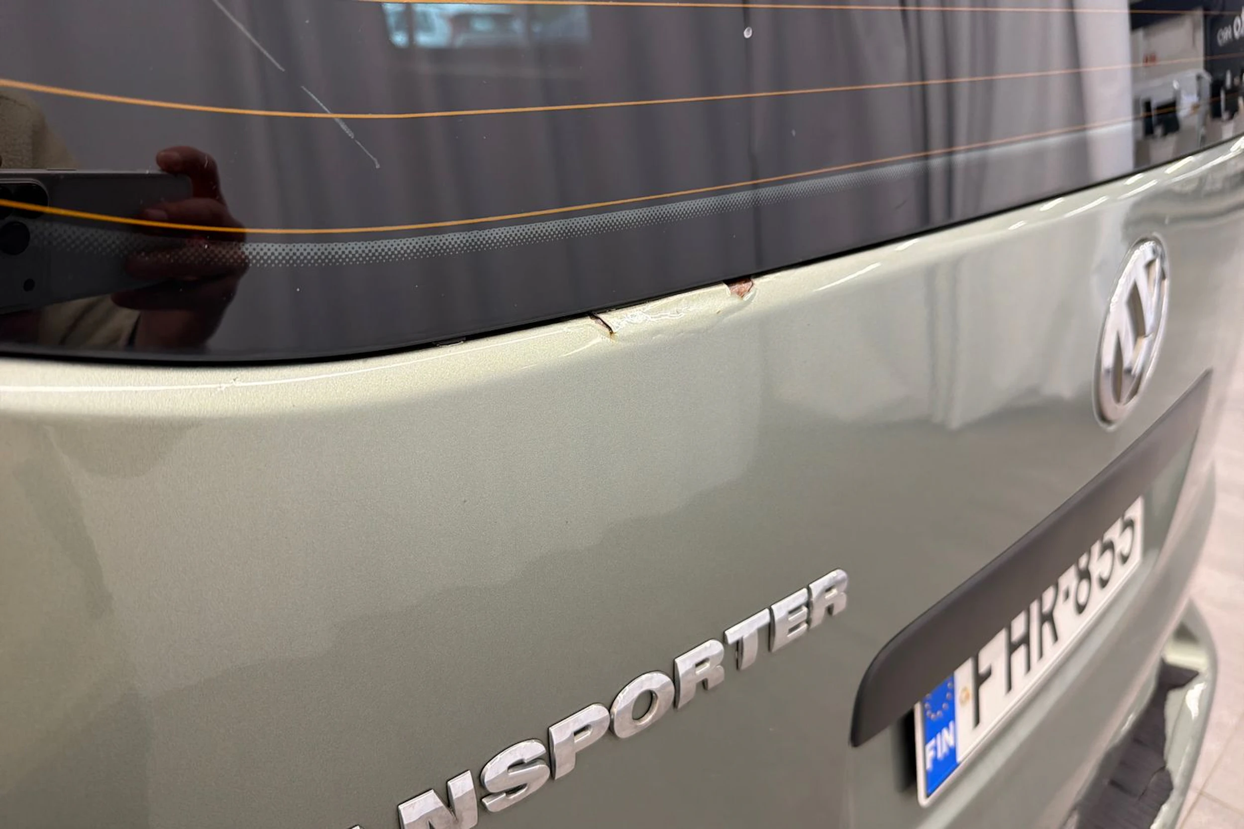 vihreä Volkswagen Transporter 2006 kuva 35.
