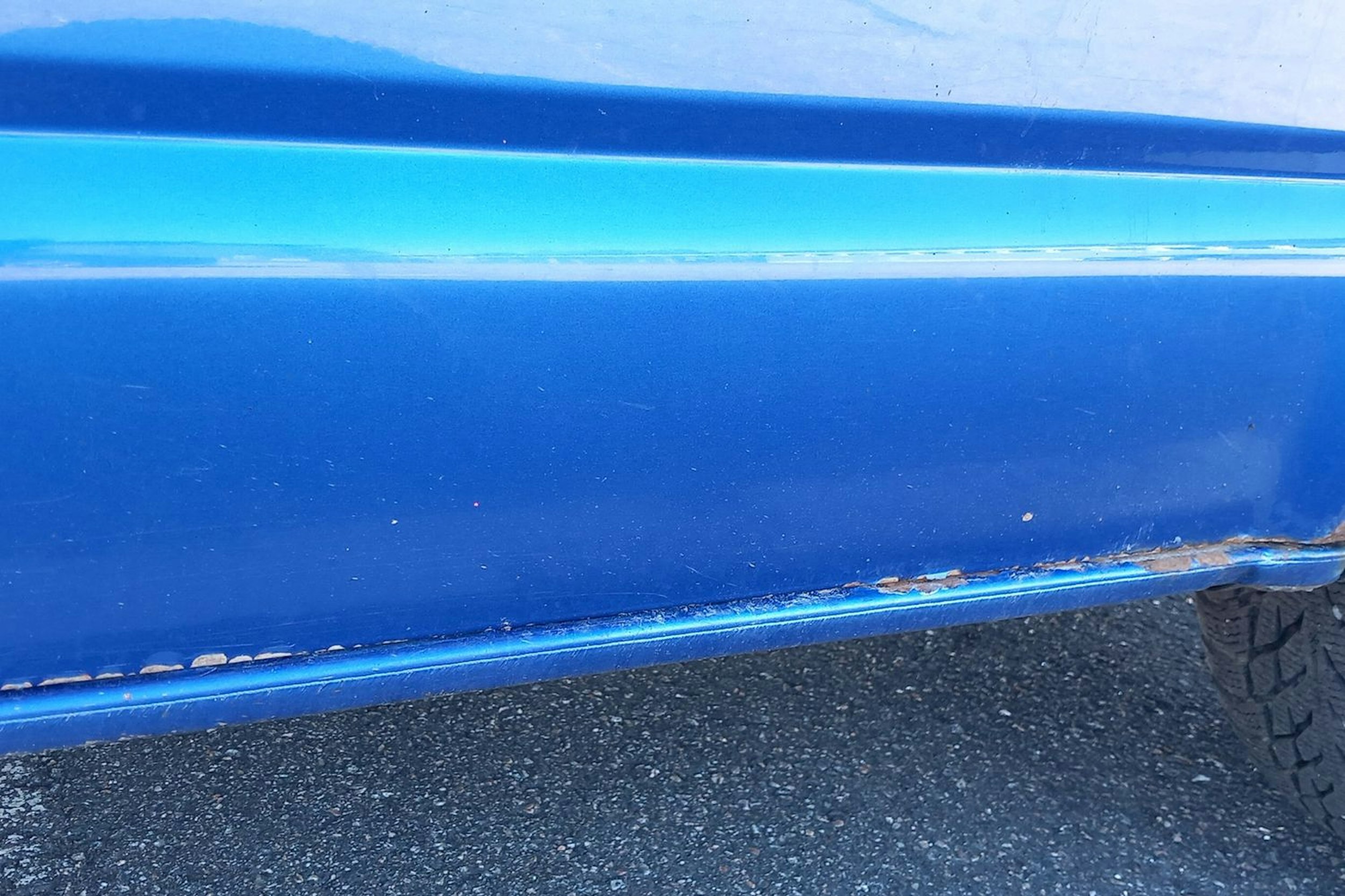 Sininen Volkswagen TRANSPORTER 2006 kuva 17.