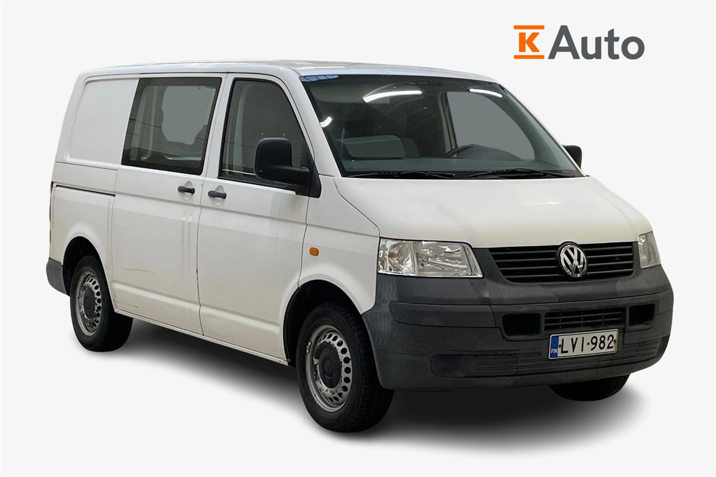 valkoinen Volkswagen Transporter 2006 kuva 1.