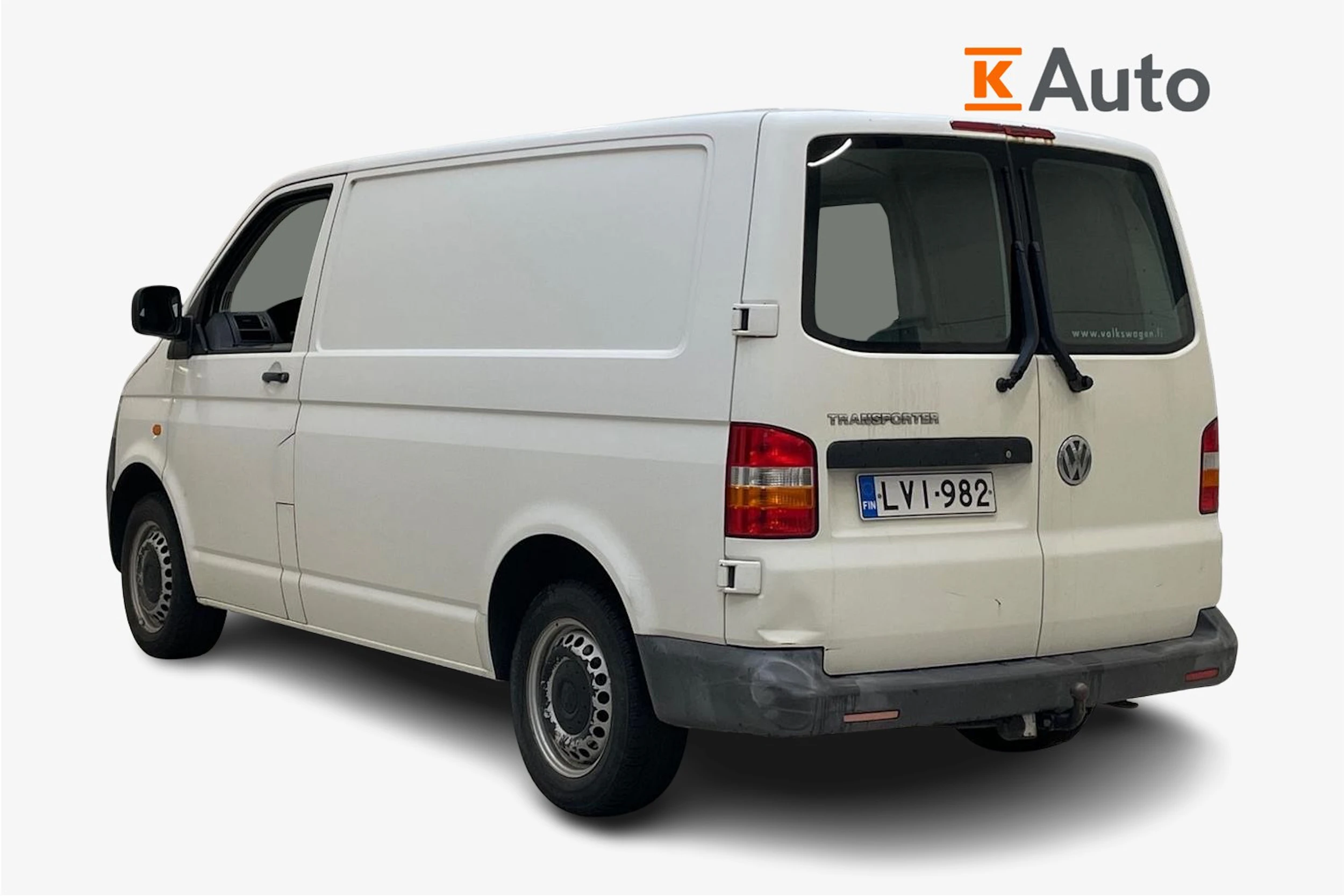 valkoinen Volkswagen Transporter 2006 kuva 2.