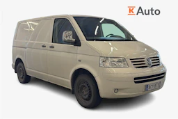 valkoinen Volkswagen Transporter 2007 kuva 1.