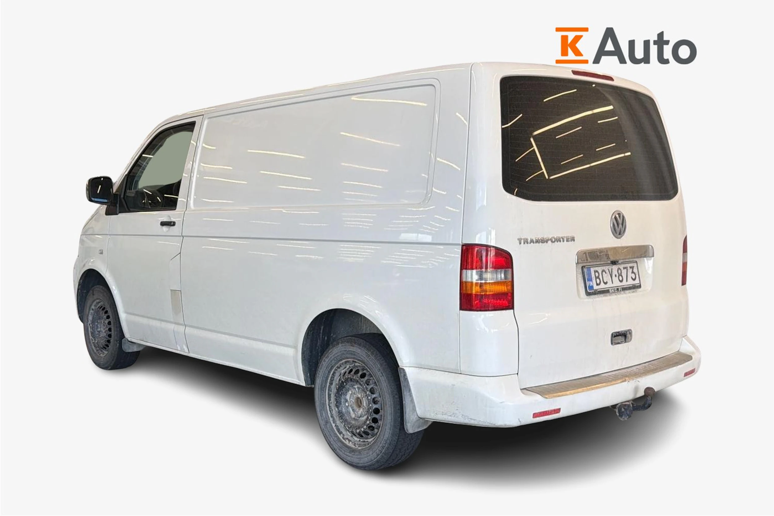 valkoinen Volkswagen Transporter 2007 kuva 2.