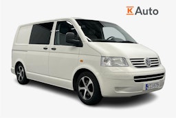 valkoinen Volkswagen Transporter 2007 kuva 1.
